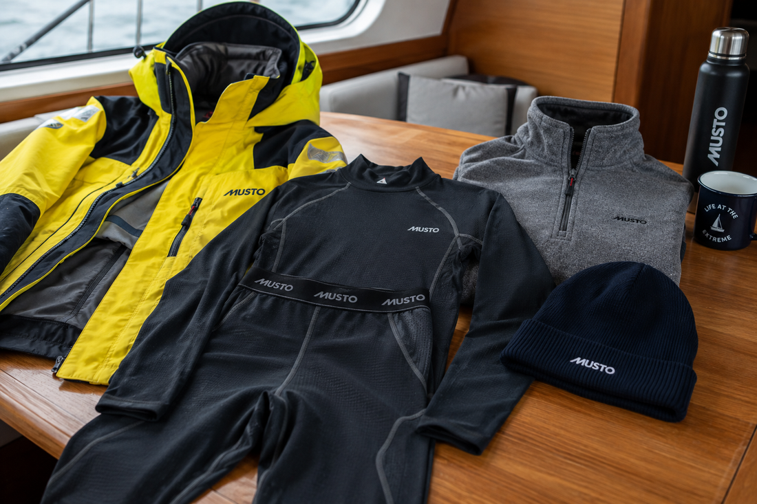Was zieht man unter Ölzeug an? Baselayer & Midlayer beim Segeln richtig wählen