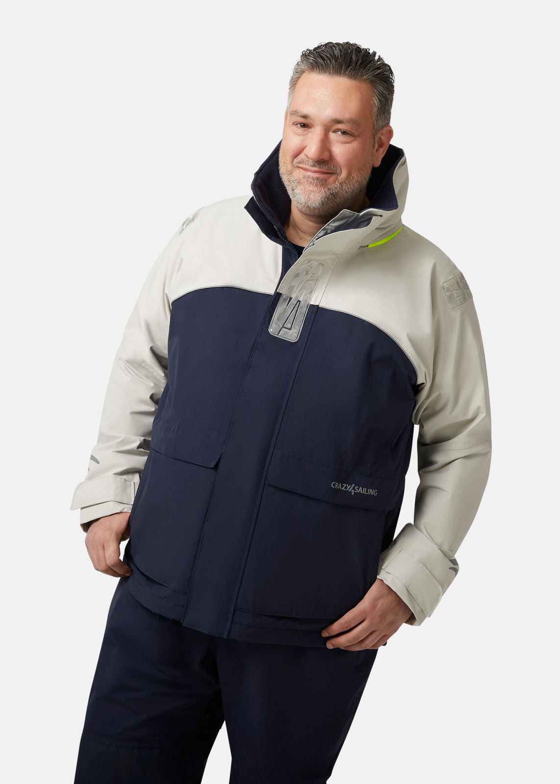 Herren Bergen II Offshore Segeljacke in Sondergrößen Jacken Crazy4Sailing