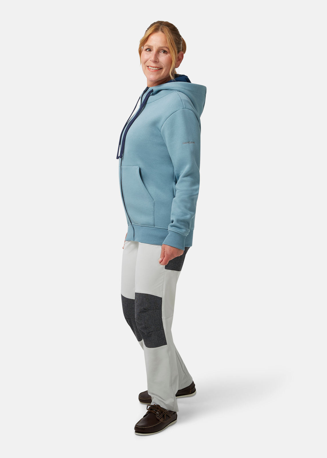 Unisex Hoodie-Jacke "Lerici" aus Bio-Baumwolle Hoodie Crazy4Sailing