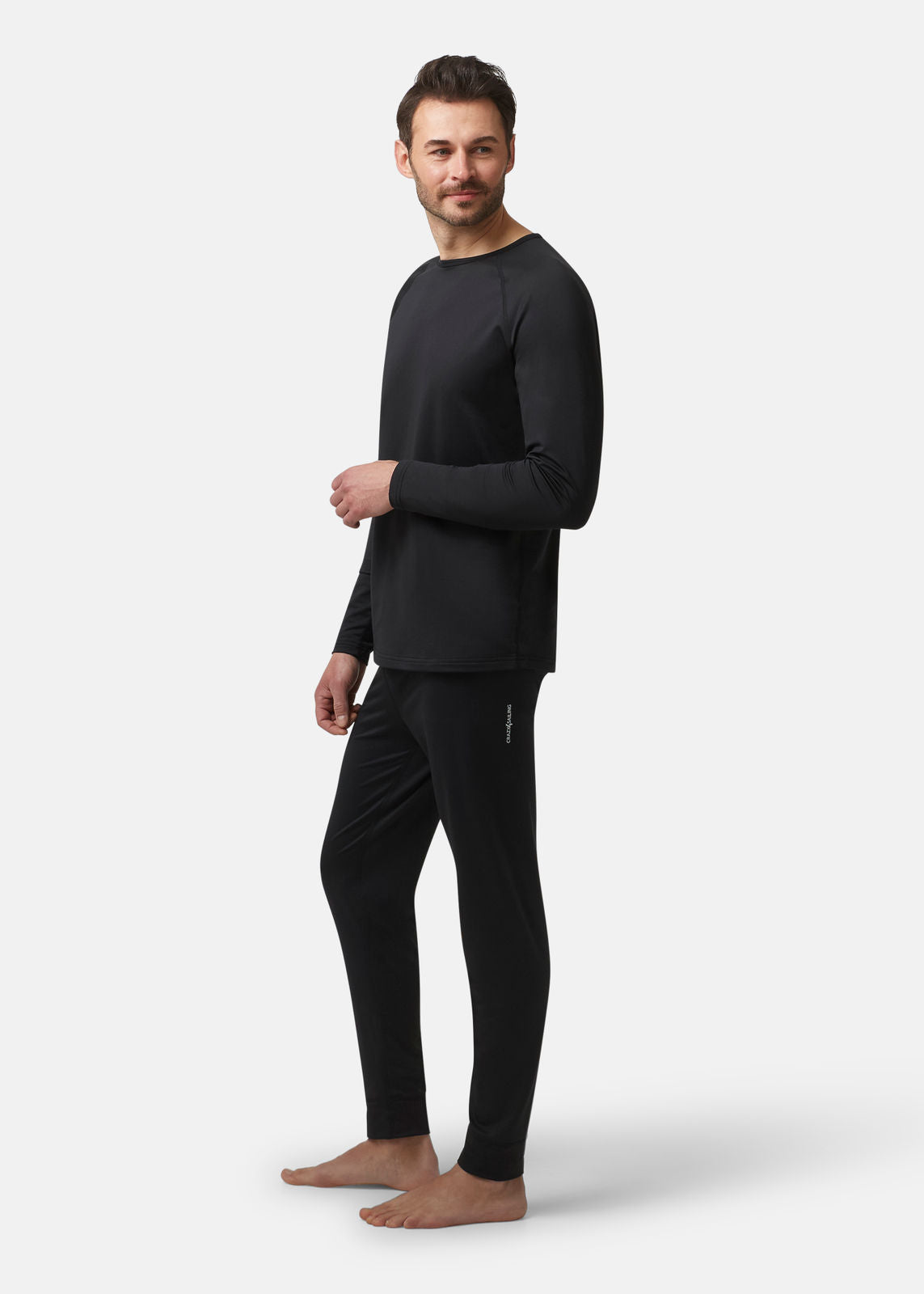 Base-Layer Leggings Unterwäsche Schwarz Unterwäsche Crazy4Sailing