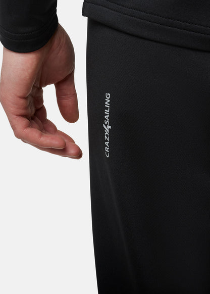 Base-Layer Leggings Unterwäsche Schwarz Unterwäsche Crazy4Sailing