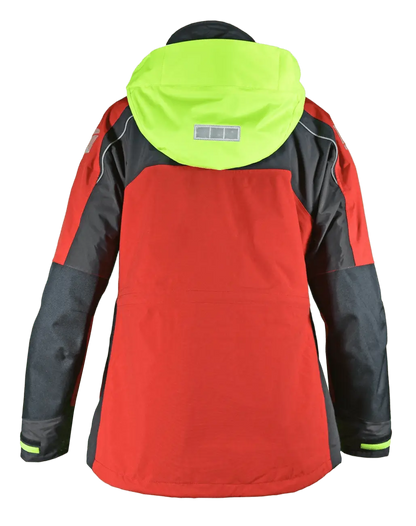 Damen Bergen Offshore Segeljacke Rot / Carbon Jacken Crazy4Sailing 
