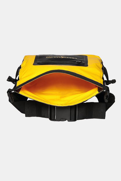 Wasserdichte Bauchtasche PVC Gelb Taschen Crazy4Sailing
