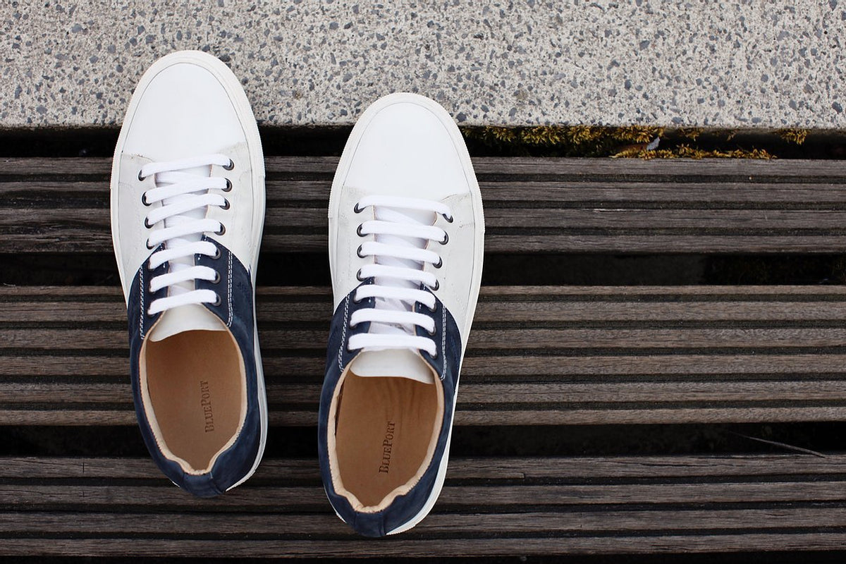 BluePort Genoa Sneaker aus Segeltuch Bootsschuh Blueport