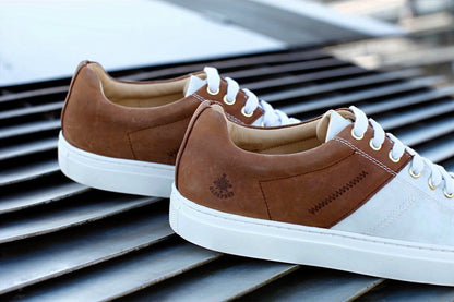 BluePort Genoa Sneaker aus Segeltuch Bootsschuh Blueport