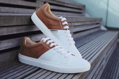 BluePort Genoa Sneaker aus Segeltuch Bootsschuh Blueport