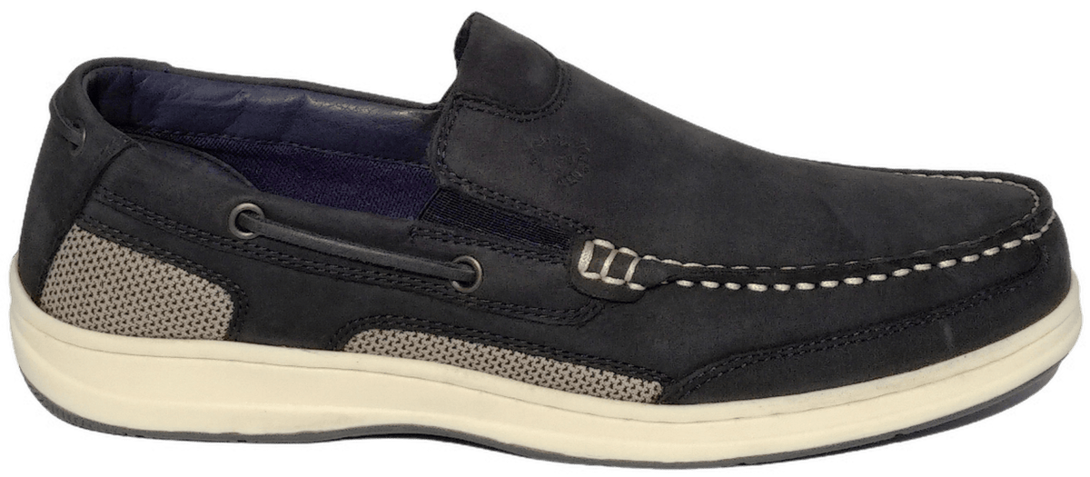 BluePort Pacific Loafer Segelschuh Bootsschuh Blueport Navy