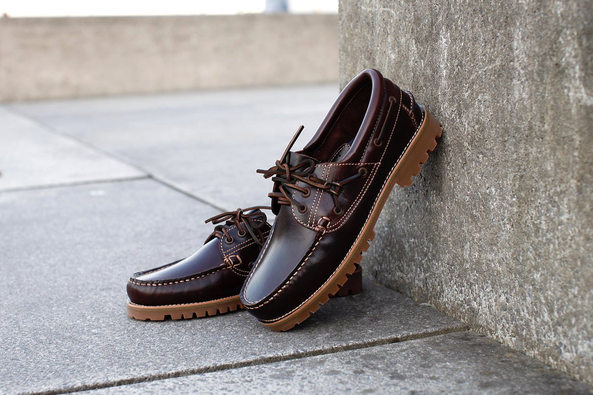 BluePort Treck Mokassin Segelschuh Bootsschuh Blueport