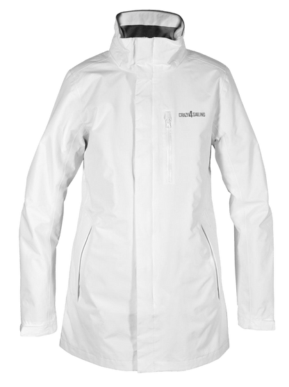 Damen Brighton Langjacke Jacken Crazy4Sailing Weiß