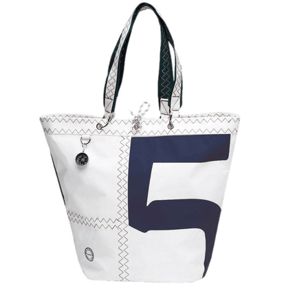 Sea Girl Einkaufstasche Groß Segeltuchtasche Segeltuchtasche Marineblau