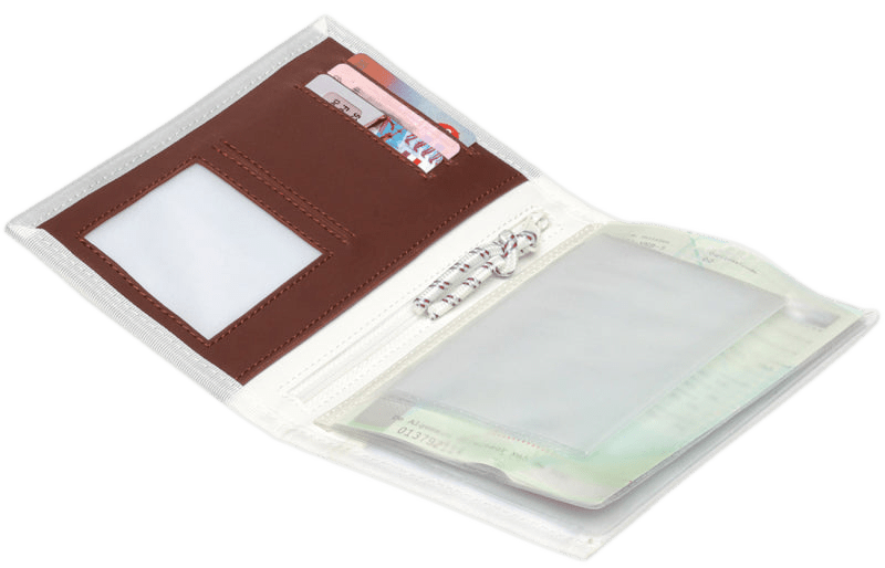 Sea Licence Brieftasche Portmonnaie Segeltuchtasche 
