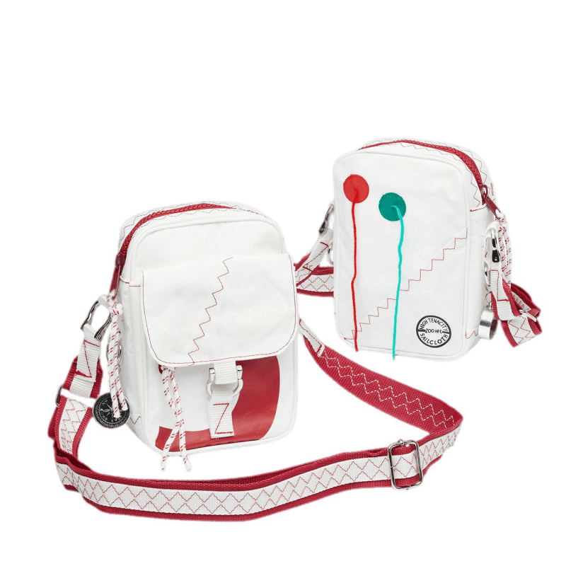 Sea Pearl Segeltuchtasche klein Segeltuchtasche Segeltuchtasche Rot