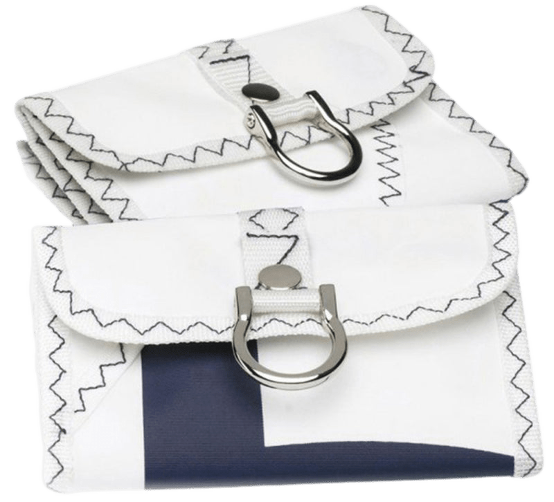 Sea Wallet Portemonnaie aus Segeltuch Portmonnaie Segeltuchtasche 