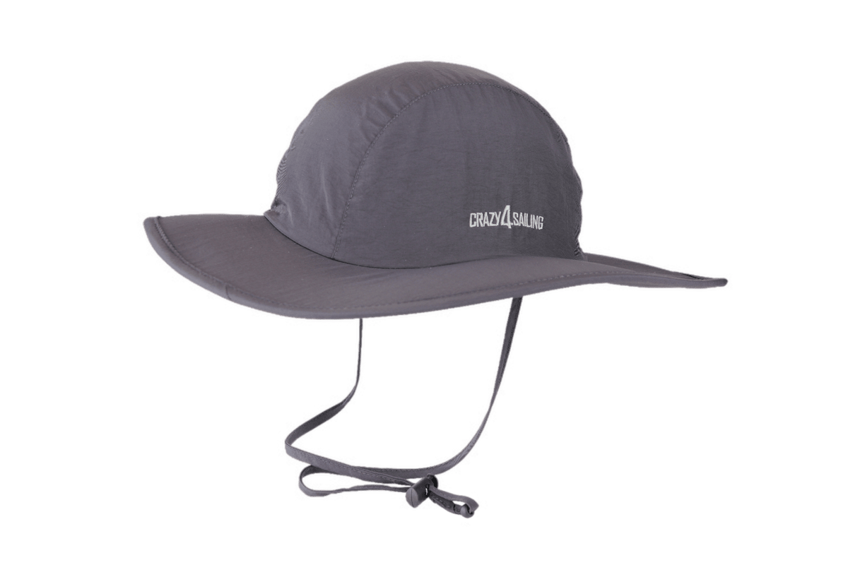 Sun Protect Hat Grau Mützen Crazy4Sailing 55 - 57