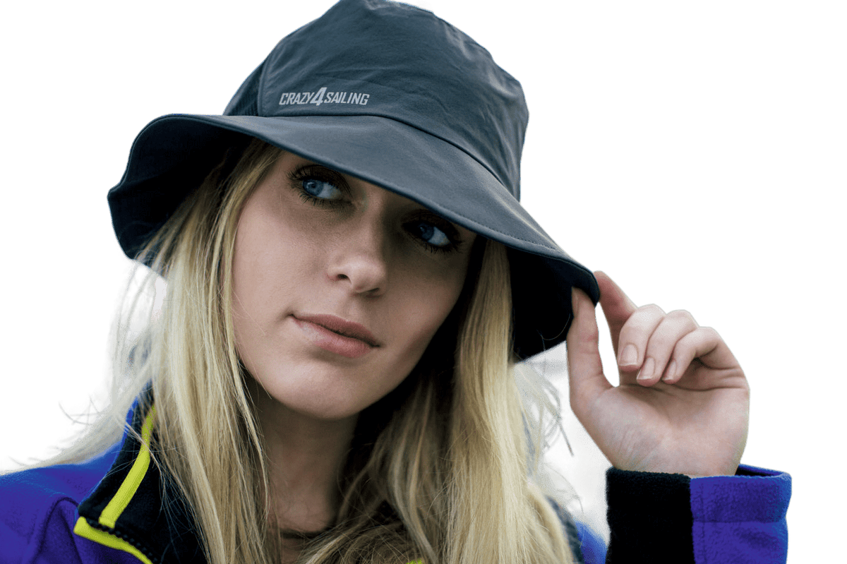 Sun Protect Hat Grau Mützen Crazy4Sailing