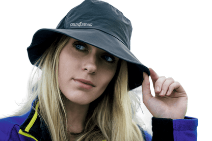 Sun Protect Hat Grau Mützen Crazy4Sailing