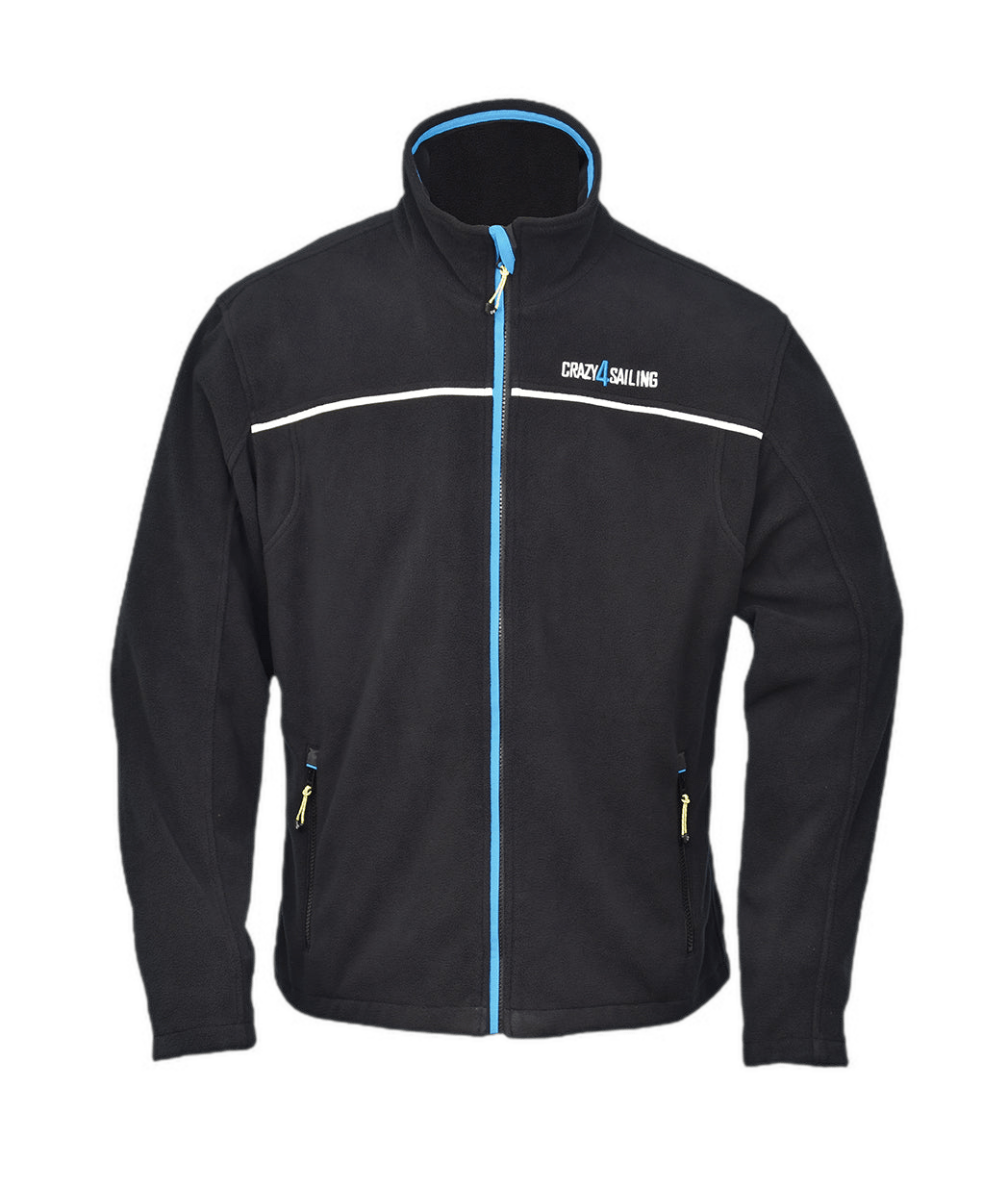 Windstopper Fleece Segeljacke Jacken Crazy4Sailing Schwarz