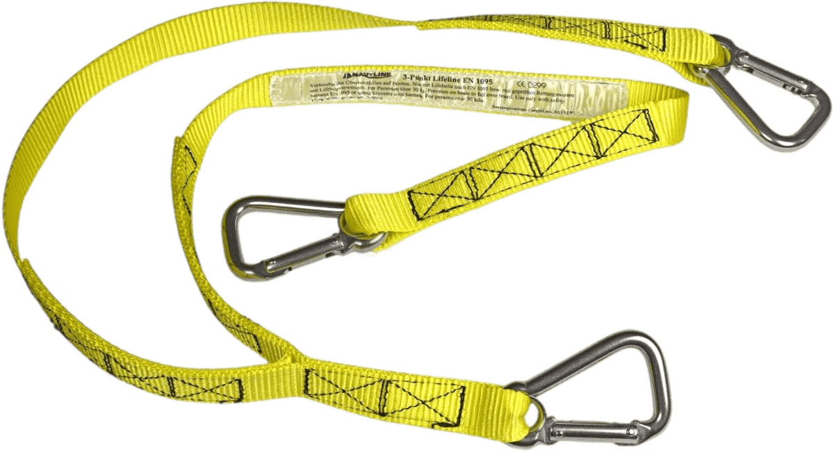 Navyline 3-Punkt Lifeline Lifebelt Navyline