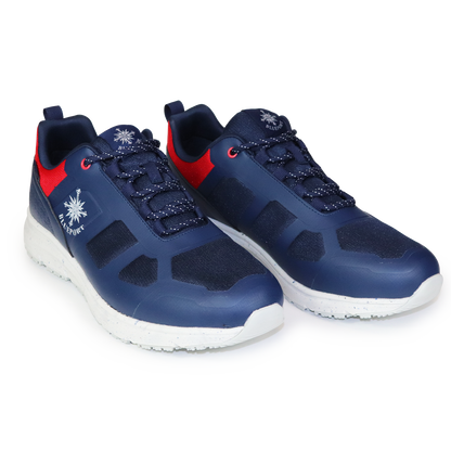 BluePort Grip XWP Wasserdicht Bootsschuh Blueport Navy / Rot